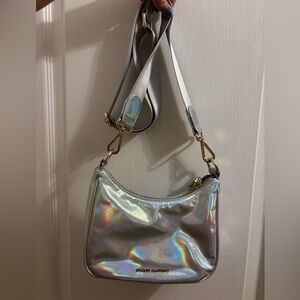 Stoney Clover Lane Iridescent Shimmer Curved Crossbody